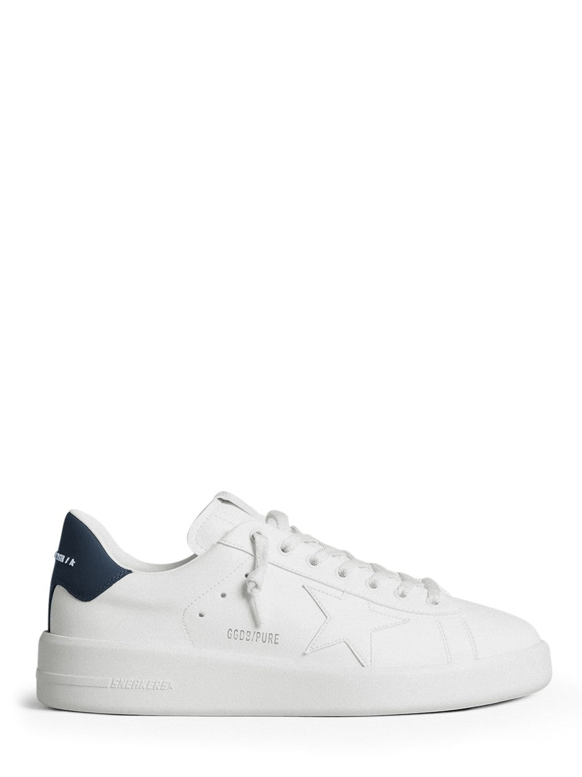 Golden Goose White Sneakers With Purestar Upper