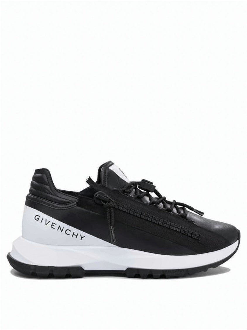 Givenchy Black Sneakers With Side Zipper