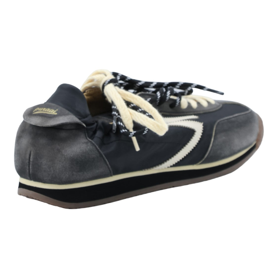 Puraai Textured Zigzag Low-Profile Sneakers