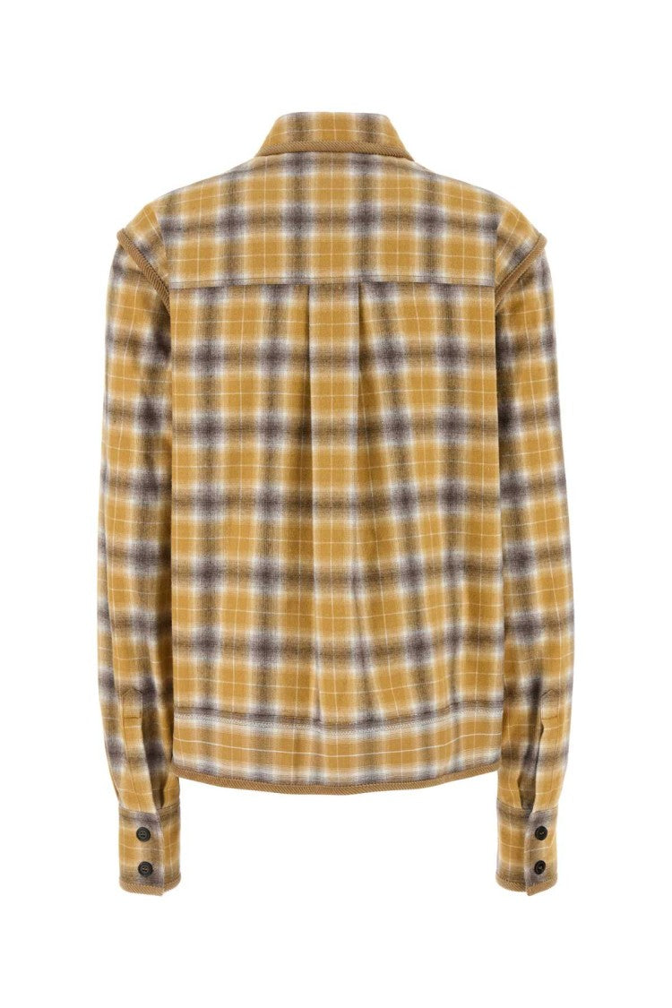 Dsquared2 Embroidered Flannel Shirt