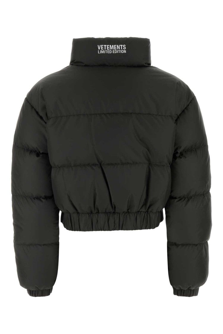 Vetements Slate Polyester Down Jacket