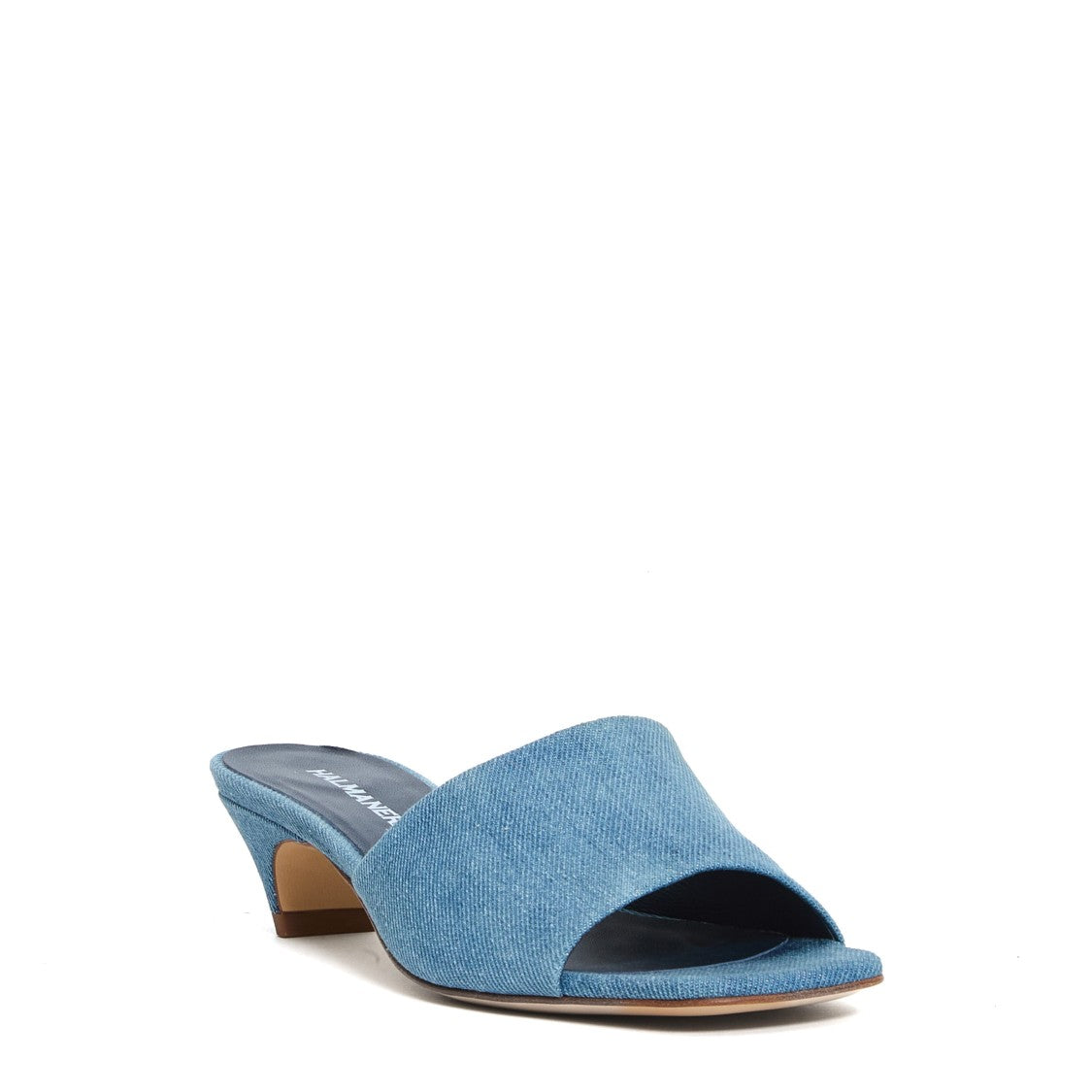 Halmanera Jeans Slides, 40Mm Heel