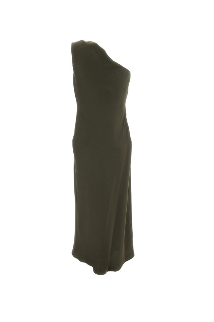 Max Mara One-Shoulder Maxi Dress