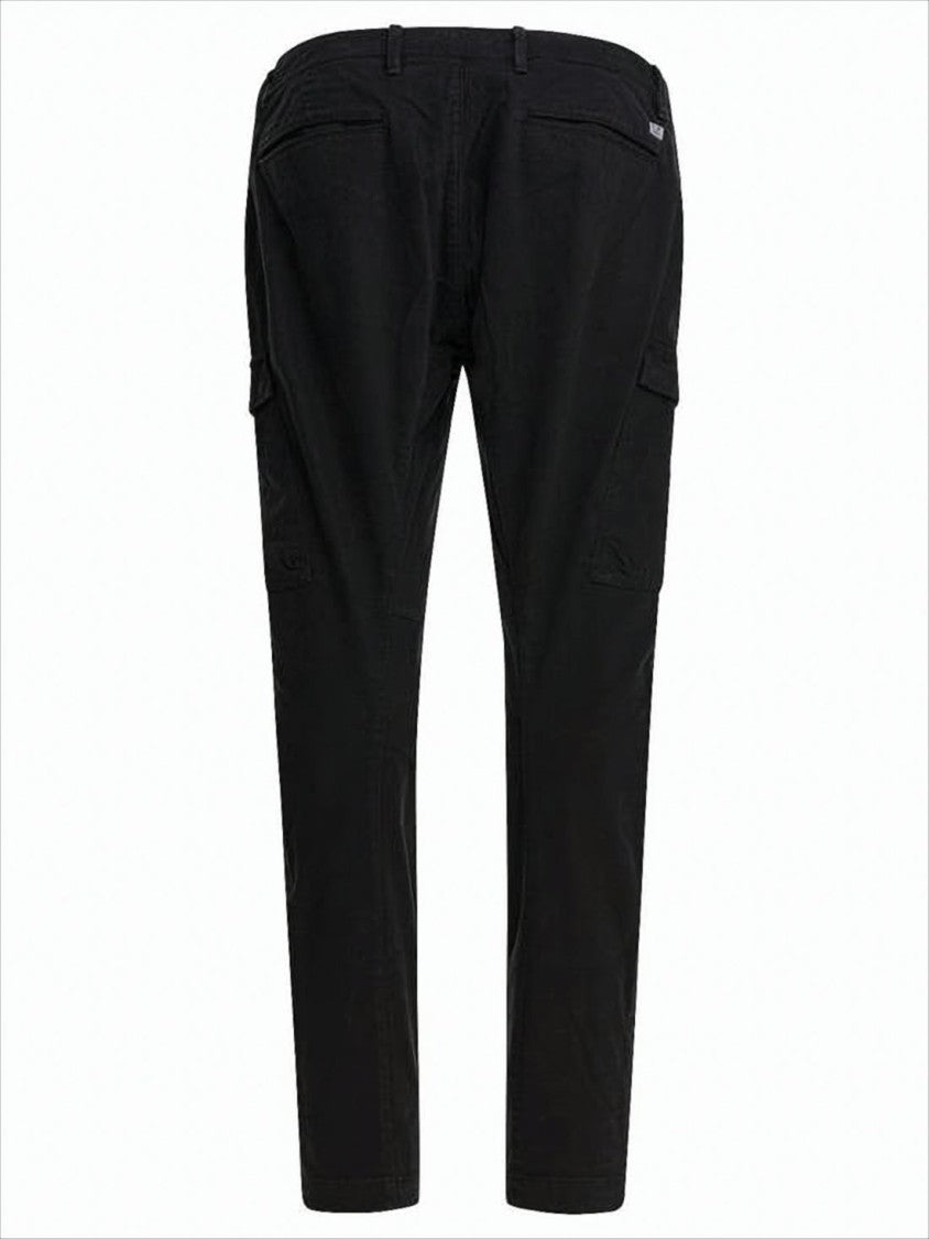 C.P. Company Straight Fit Cargo Pants With Button And Zip Closure