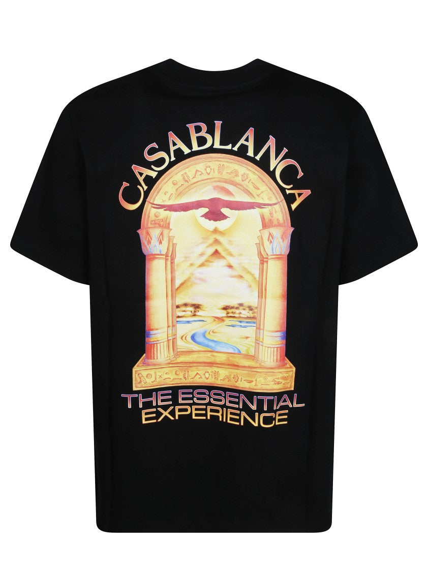 Casablanca Hermons Mirage Arch Classic Printed T-Shirt