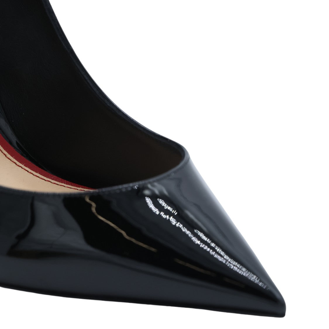 Christian Louboutin Glossy Black Patent Stiletto Pumps