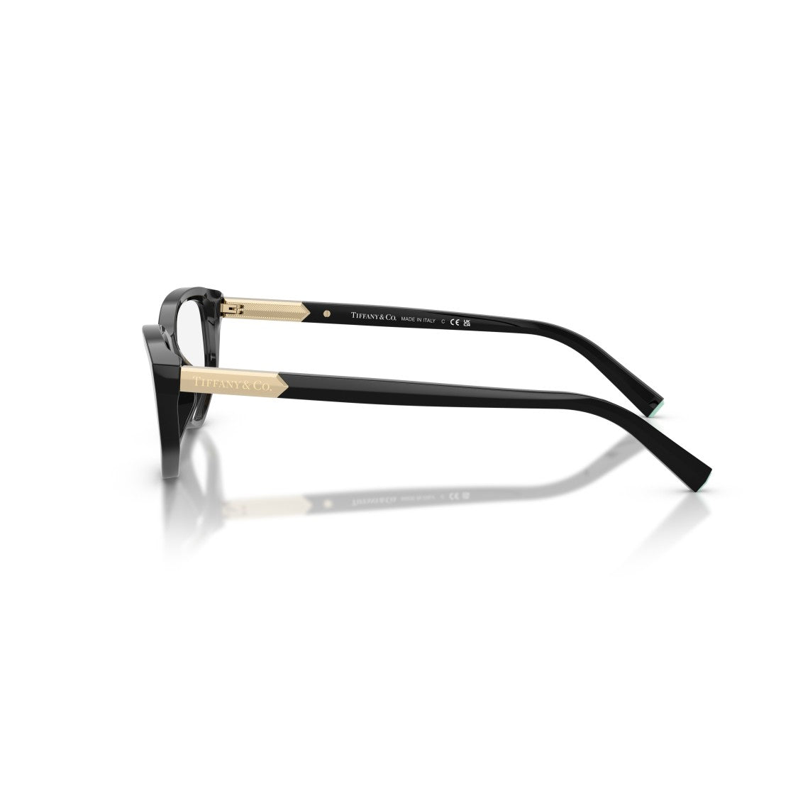 Tiffany & Co. 0Tf2276 Cat-Eye Black Acetate Eyeglasses