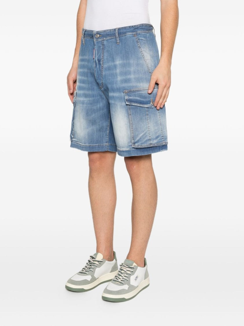 Dsquared2 Classic Five Pocket Denim Casual Shorts