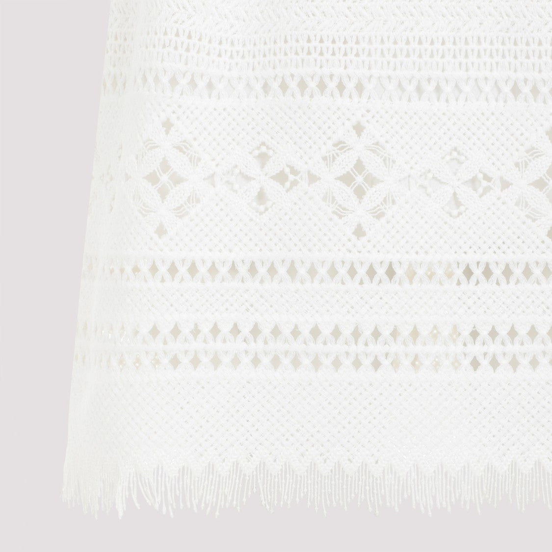 Ermanno Scervino White Polyester Dress