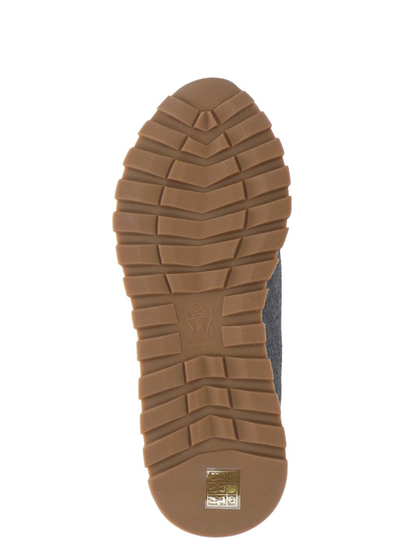 Brunello Cucinelli Precious Toe Sneakers