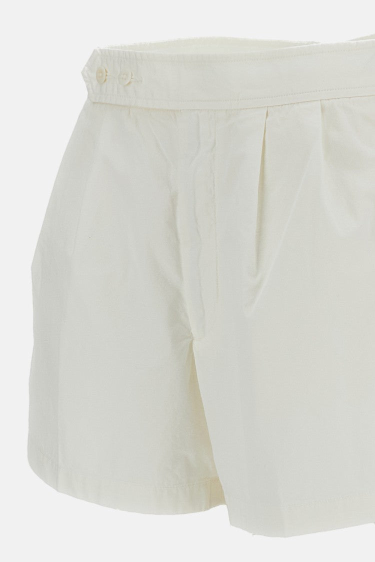 Polo Ralph Lauren Wide-Leg Woven Cotton Shorts With Pleated Detail