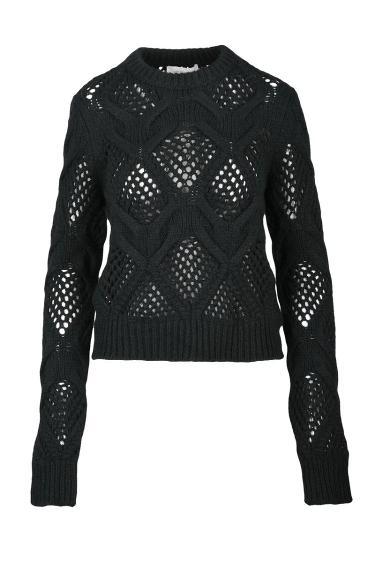Sportmax Narvel Virgin Wool Knit - Black