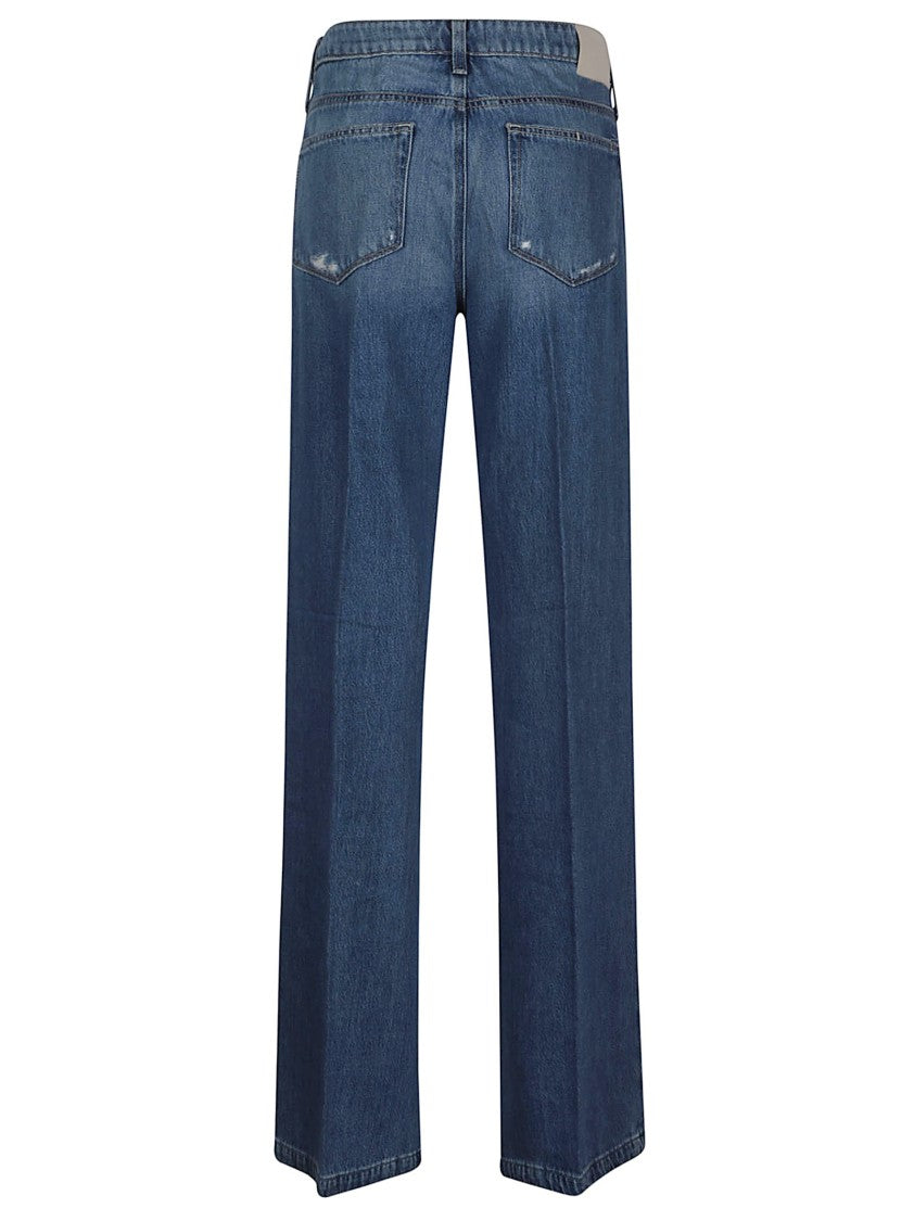 Paige Sonja Seville Distressed Straight Jeans
