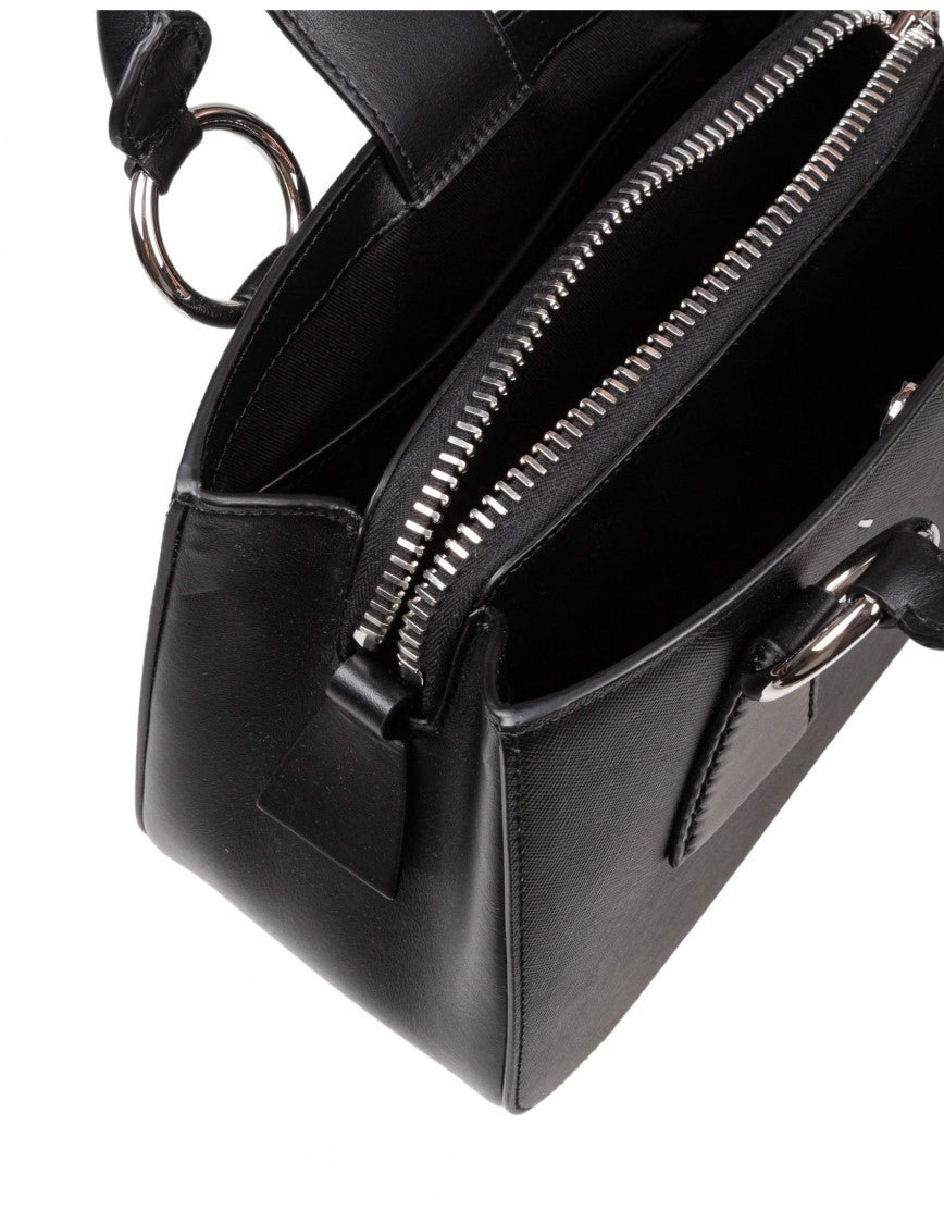 Maison Margiela Black Leather Handbag