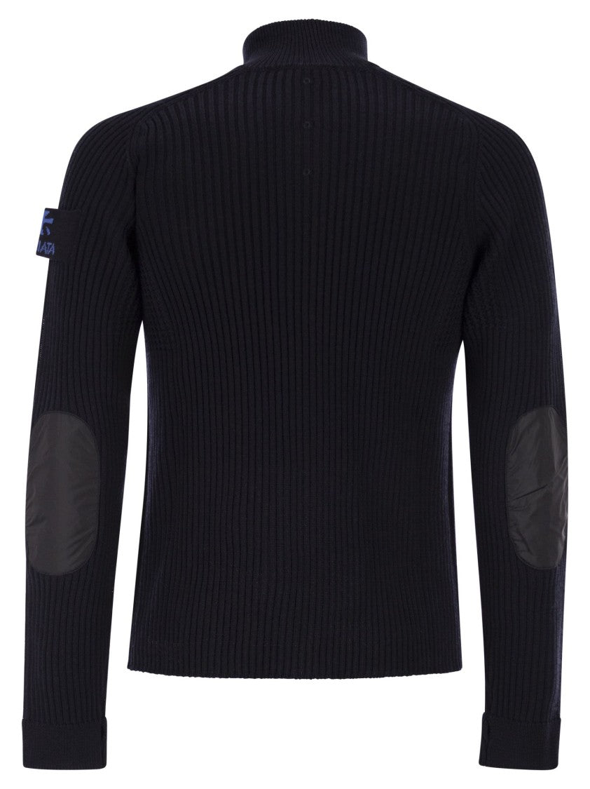 Premiata Wool Cardigan With Zip