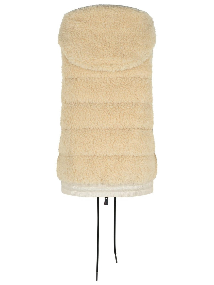 Moncler Grenoble 'Teddy' Brown Polyester Vest