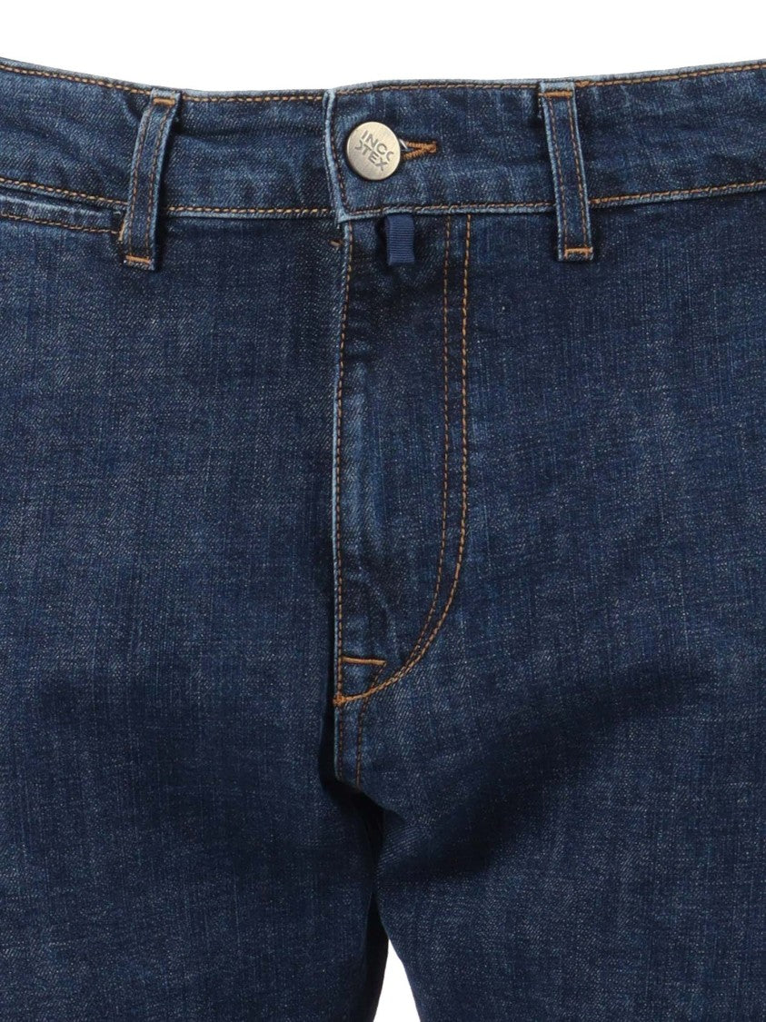 Slowear X Incotex Straight-Leg Indigo Wash Denim Jeans With Five-Pocket Design