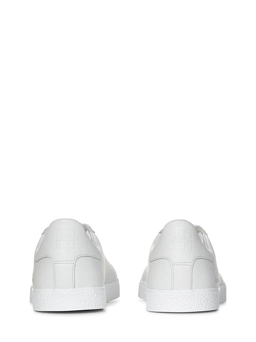 Givenchy Town White Calfs Leather Low-Top Sneakers