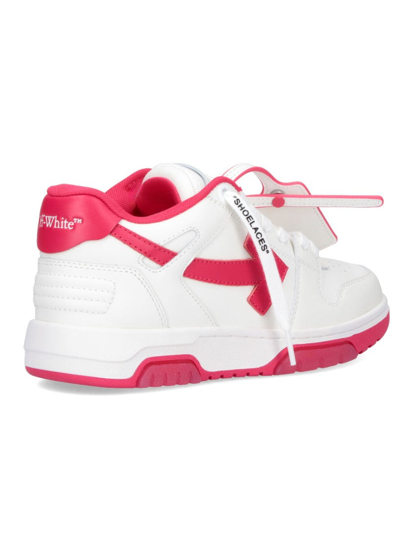 Off-White Out Of Office Sneakers – White And Pink