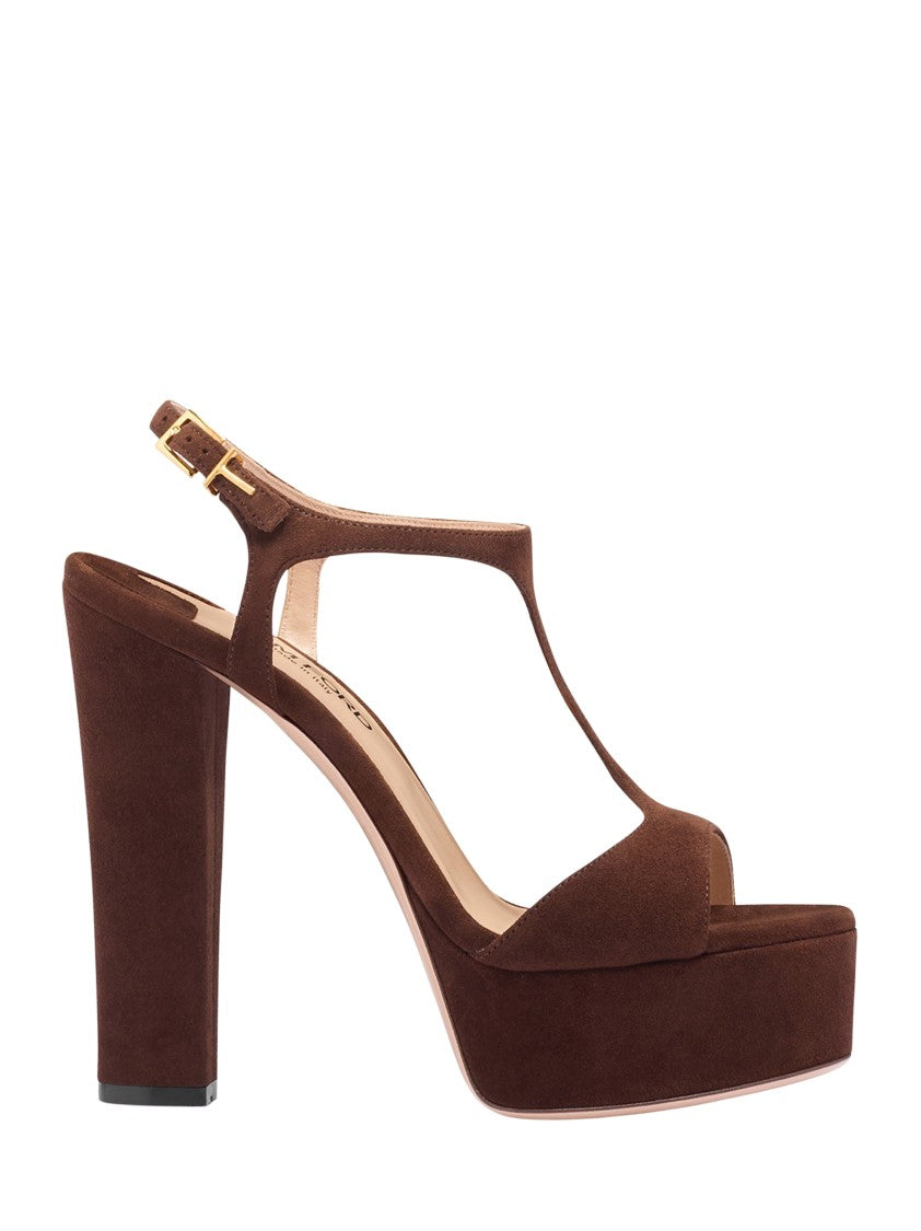 Tom Ford Brown Platform Sandals