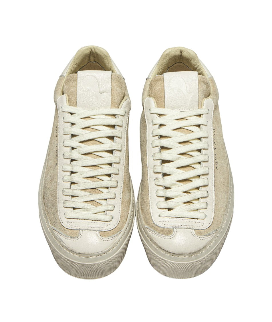 Aqua Alta Venice Aqua Alta Masegno Beige White Sneakers