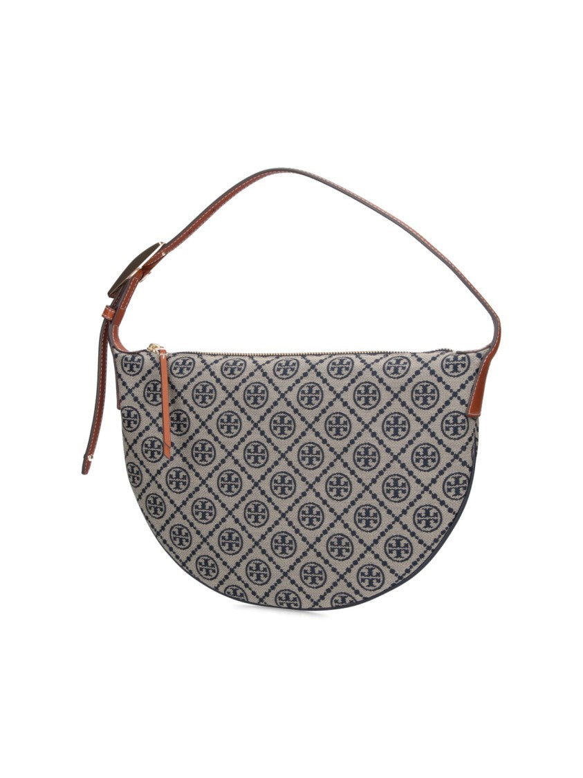 Tory Burch Structured Neutrals Bag With Clean Lines