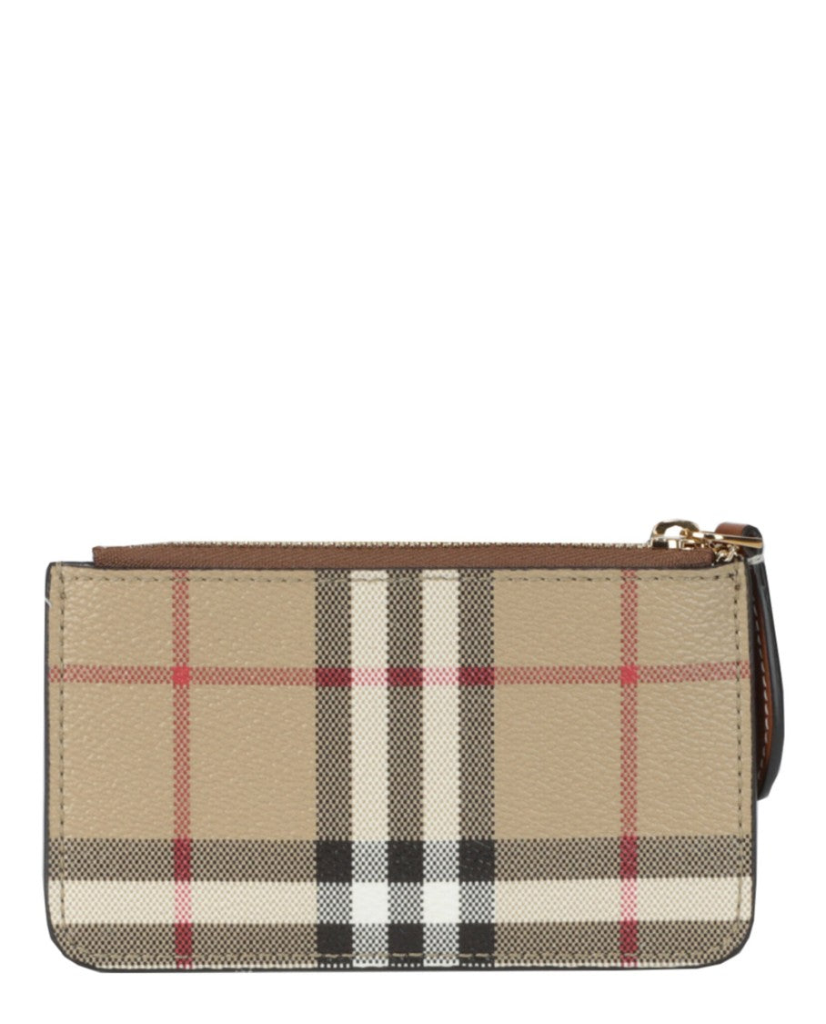 Burberry Kelbrook Check Coin Case