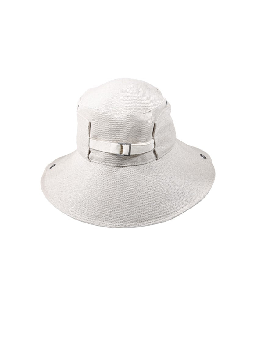 Jacquemus Structured Wide-Brimmed Hat With Refined Finish