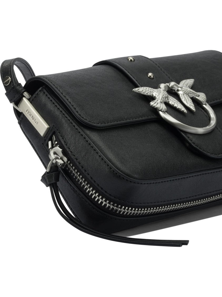 Pinko Leather Shoulder Bag