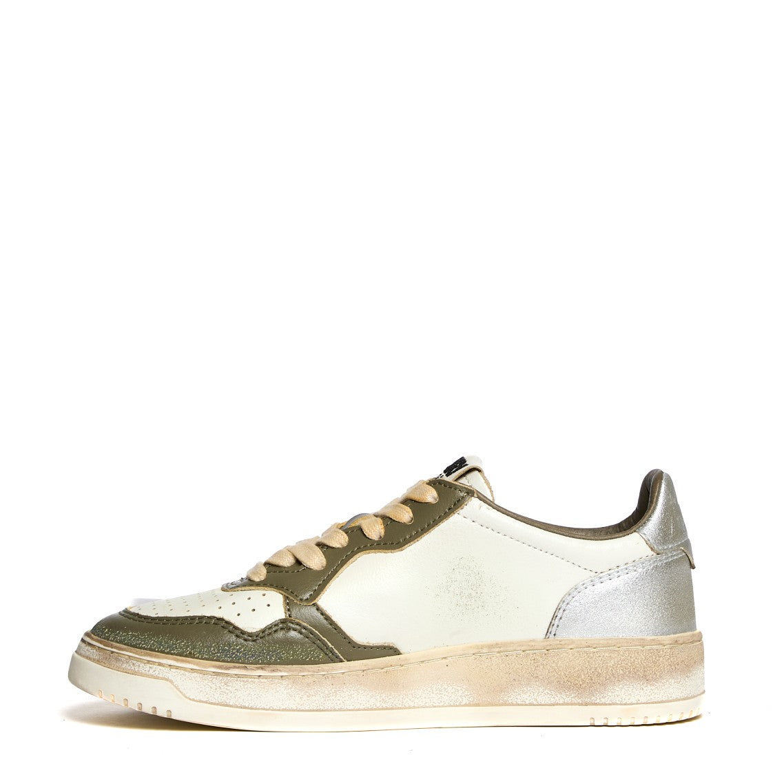 Autry Vintage Inspired Low-Top Sneakers With Textured Accents