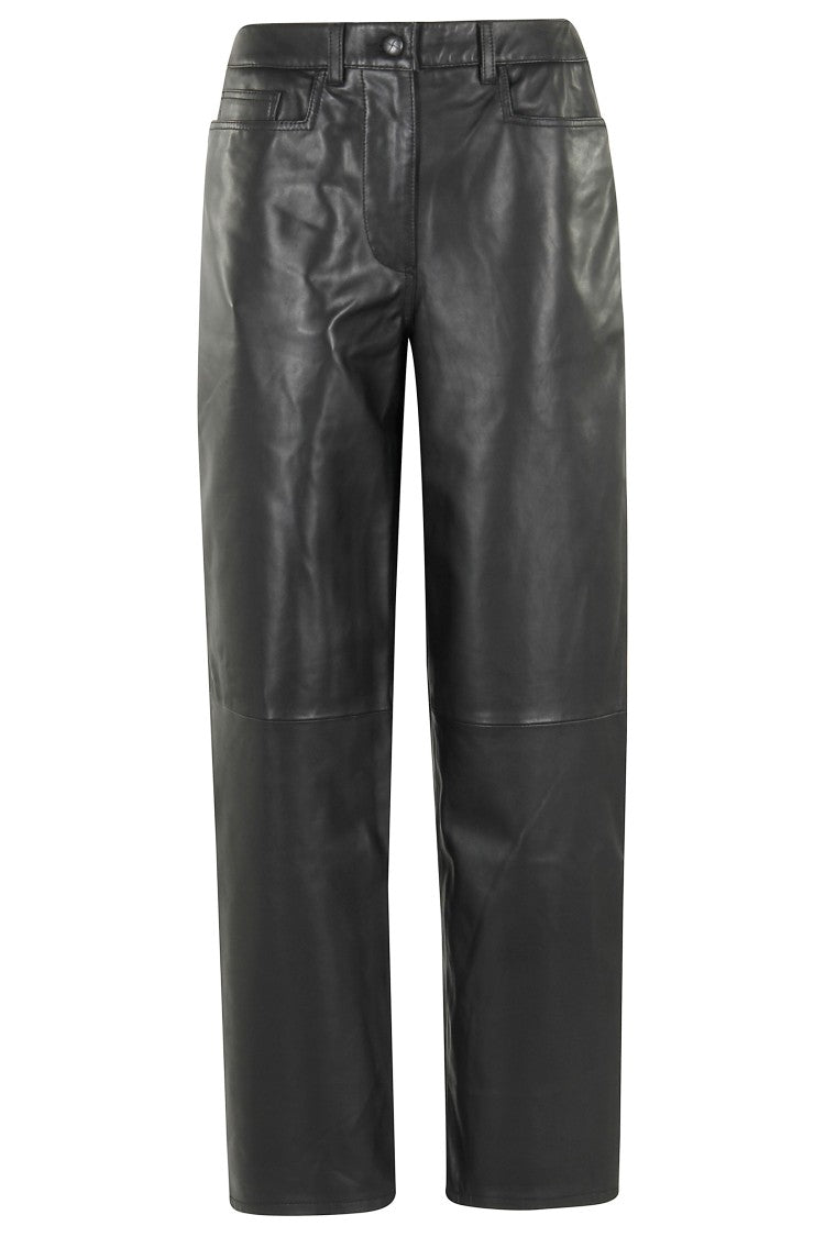 Remain Cocoon Black Leather Pants