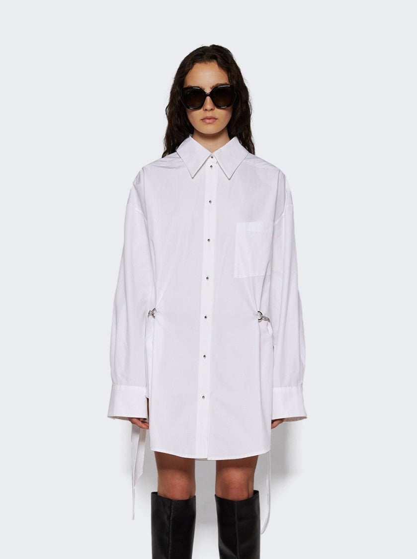 Mugler Shirt Dress With Chain