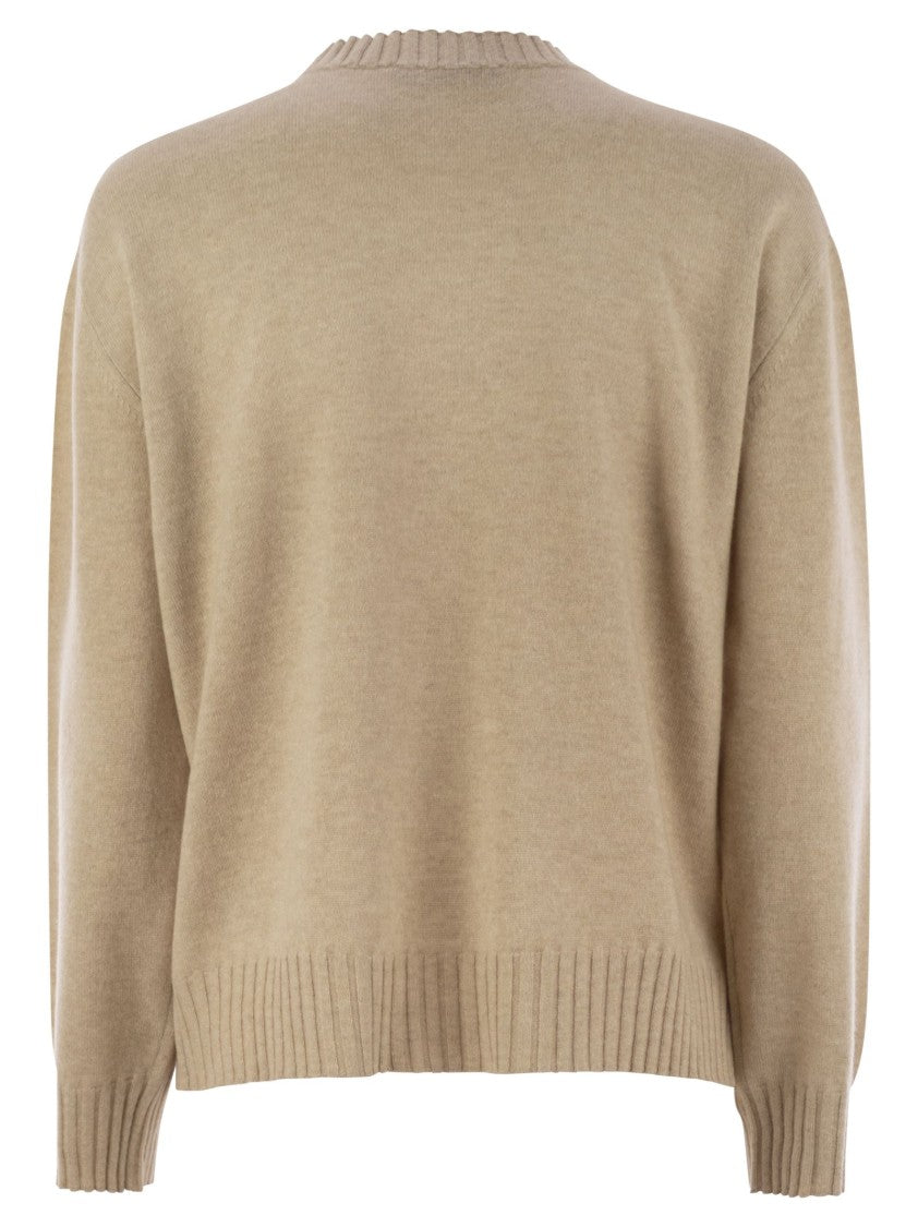 Fabiana Filippi Platinum Crew-Neck Jumper