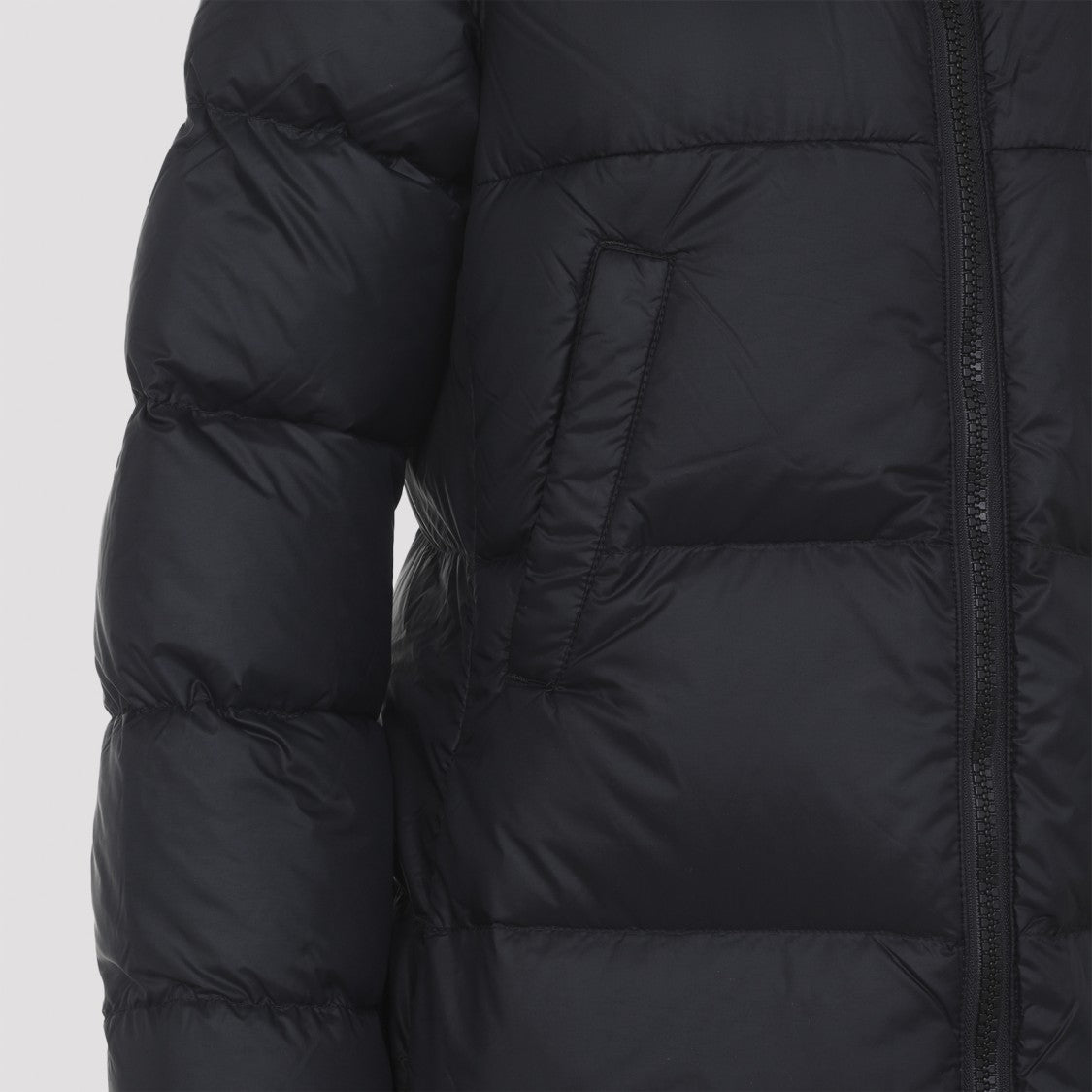 Canada Goose Ankle-Length Quilted Mystique Jacket With Detachable Hood