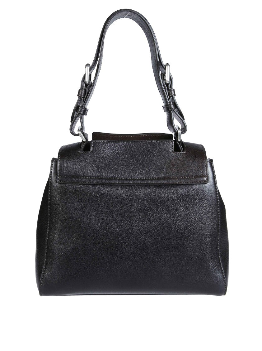 Orciani Sveva S Textured Leather Shoulder Bag
