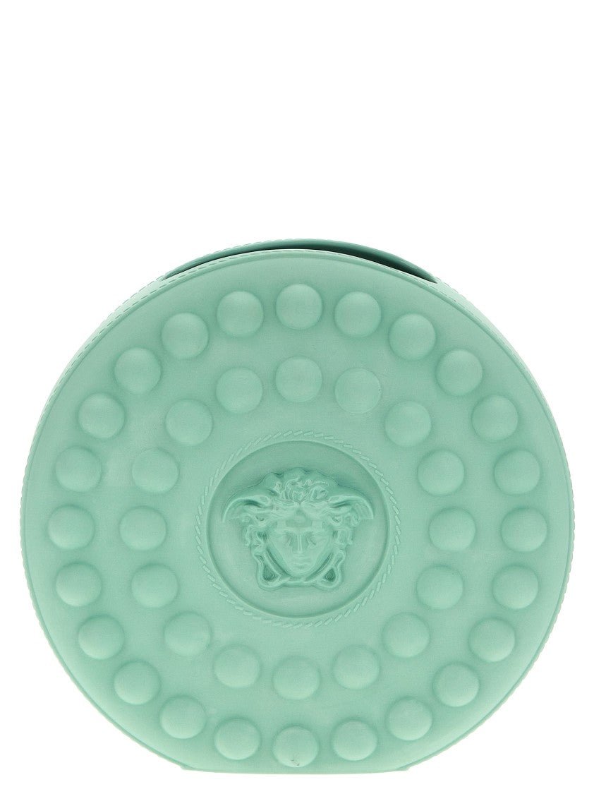 Versace Home La Medusa Studded Vase