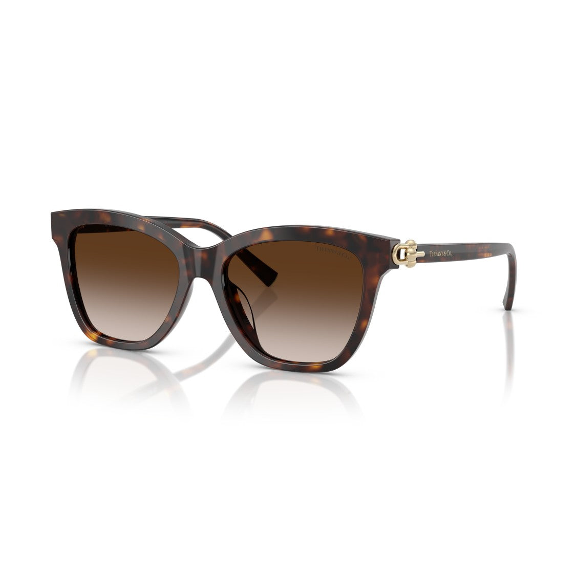 Tiffany & Co. 0Tf4241d Oversized Square Frame Tortoiseshell Sunglasses