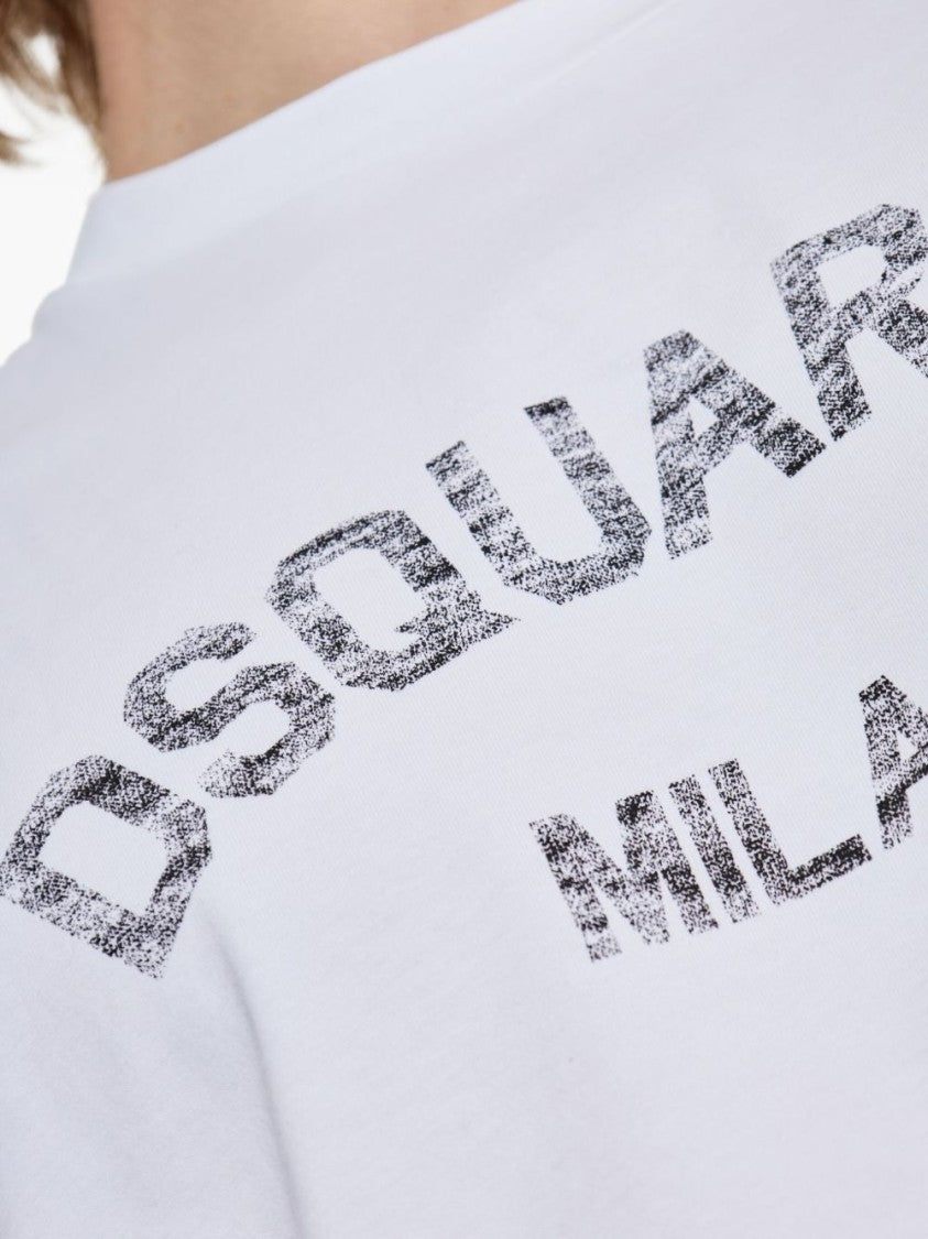 Dsquared2 Relaxed Fit Cotton T-Shirt