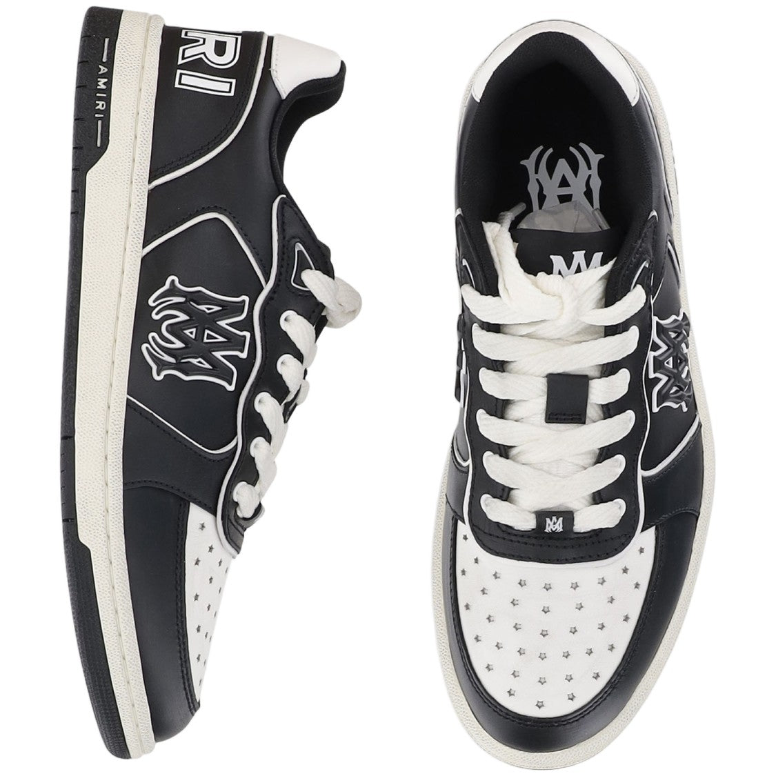 Amiri Leather Sneakers With Logo