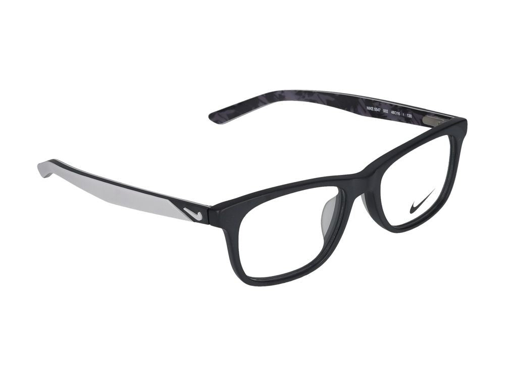 Nike Eyeglasses 5547 002 Matte Black/Pure Platinum 46/16/130