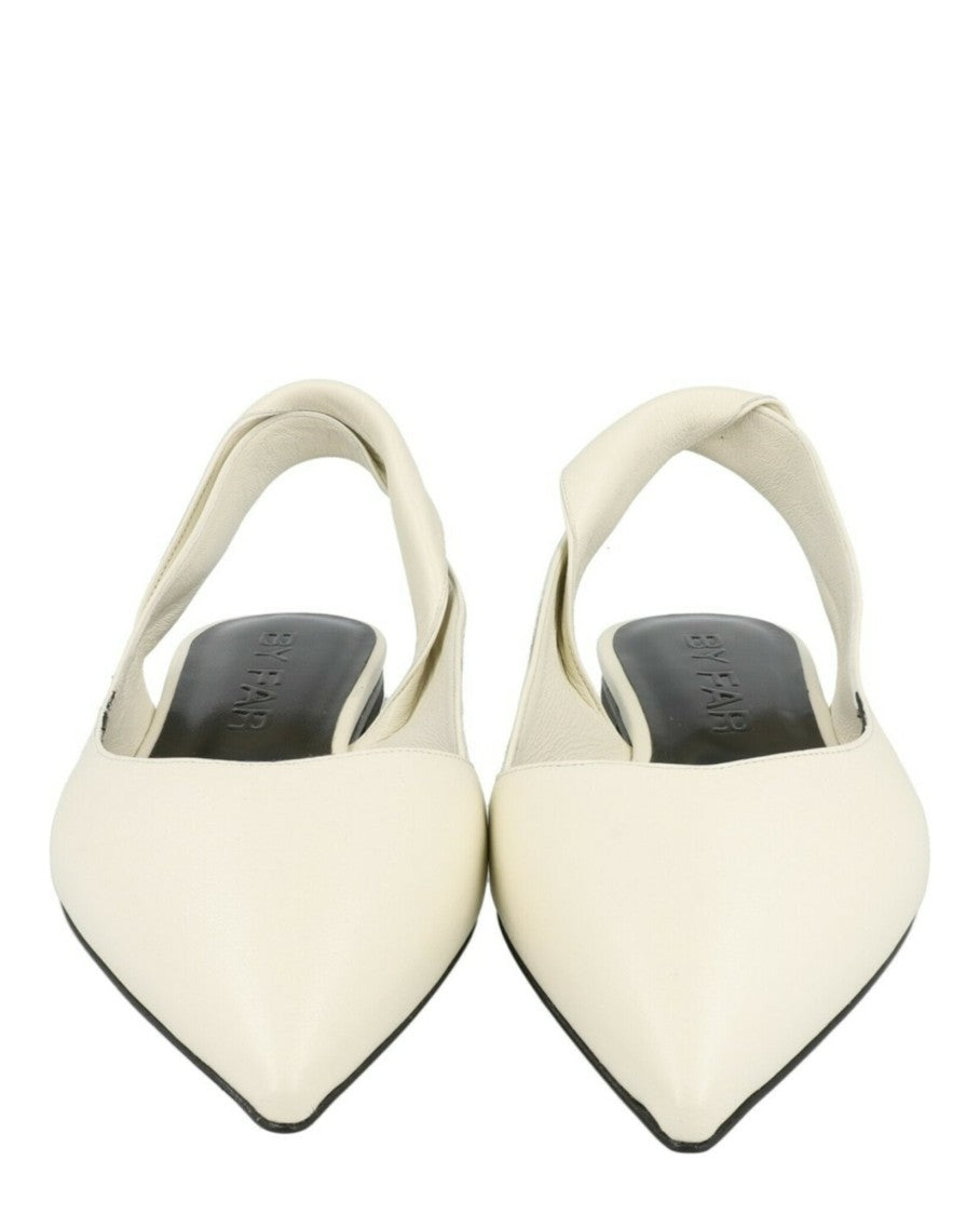 By Far Yasha Leather Flats