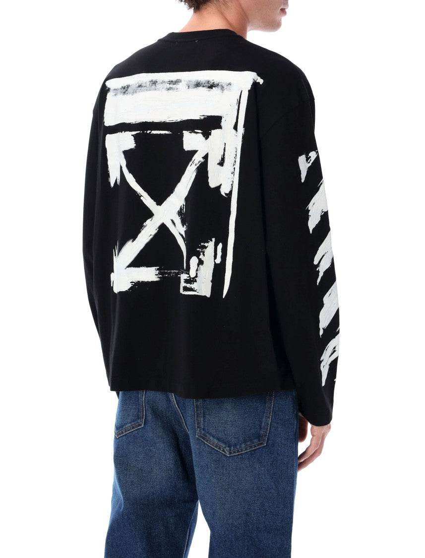 Off-White Ink Arrow 90S Skate L/S Tee
