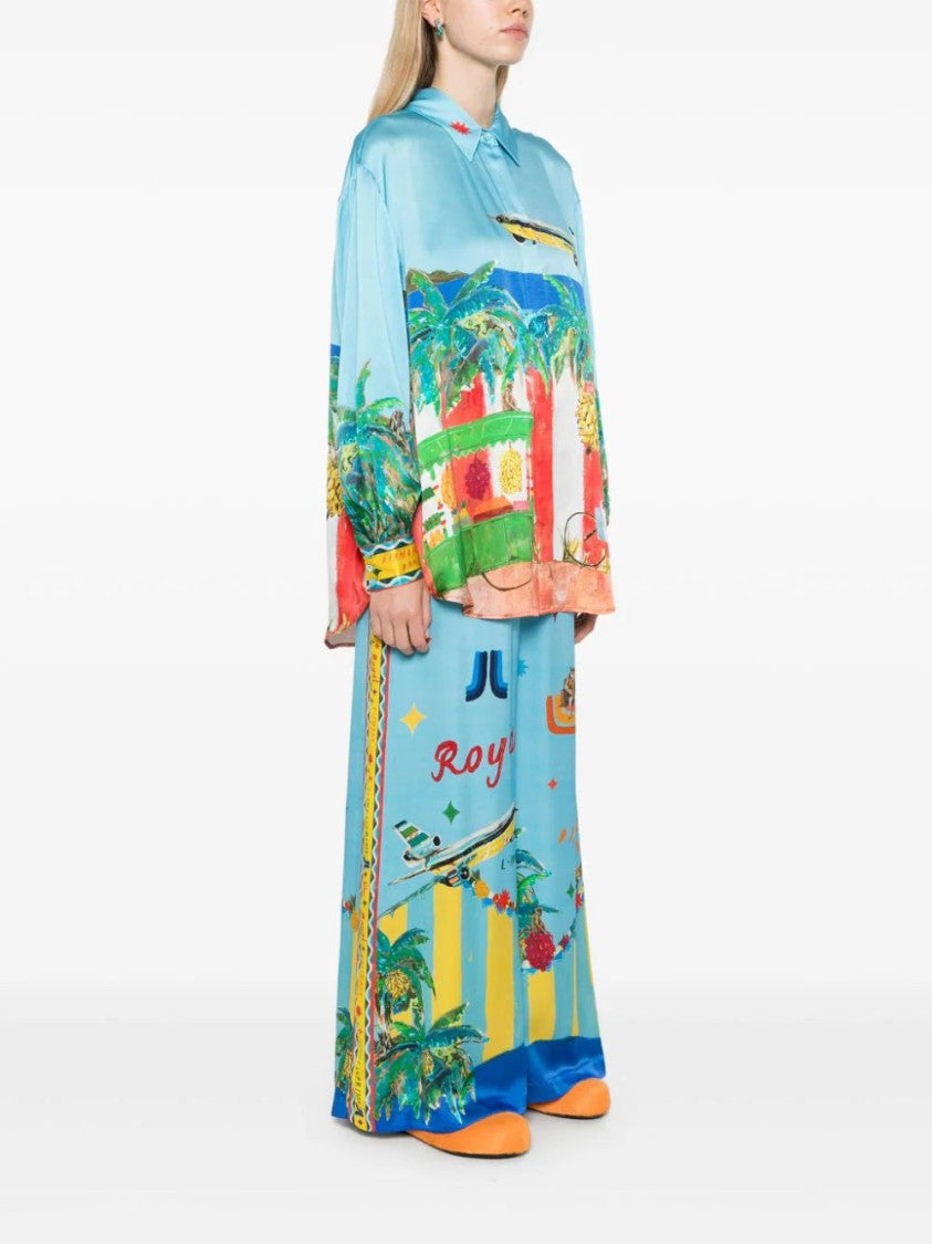 Alemais X Adam Lester All Aboard Shirt