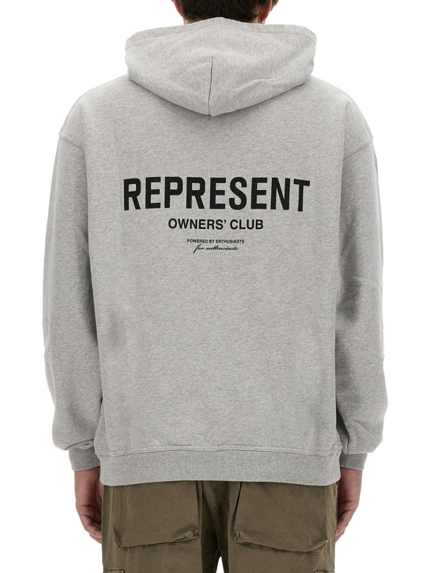 Represent Grey Hoodie