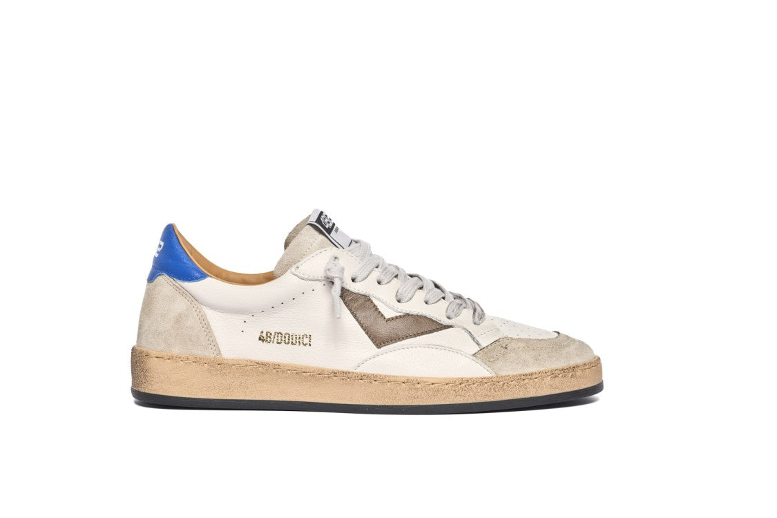 4B12 Total Leather Men's Sneakers