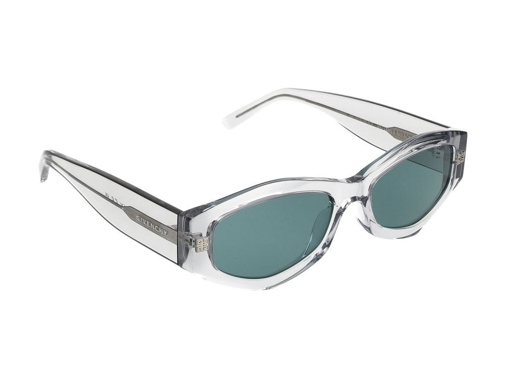 Givenchy Transparent Oversized Geometric Sunglasses