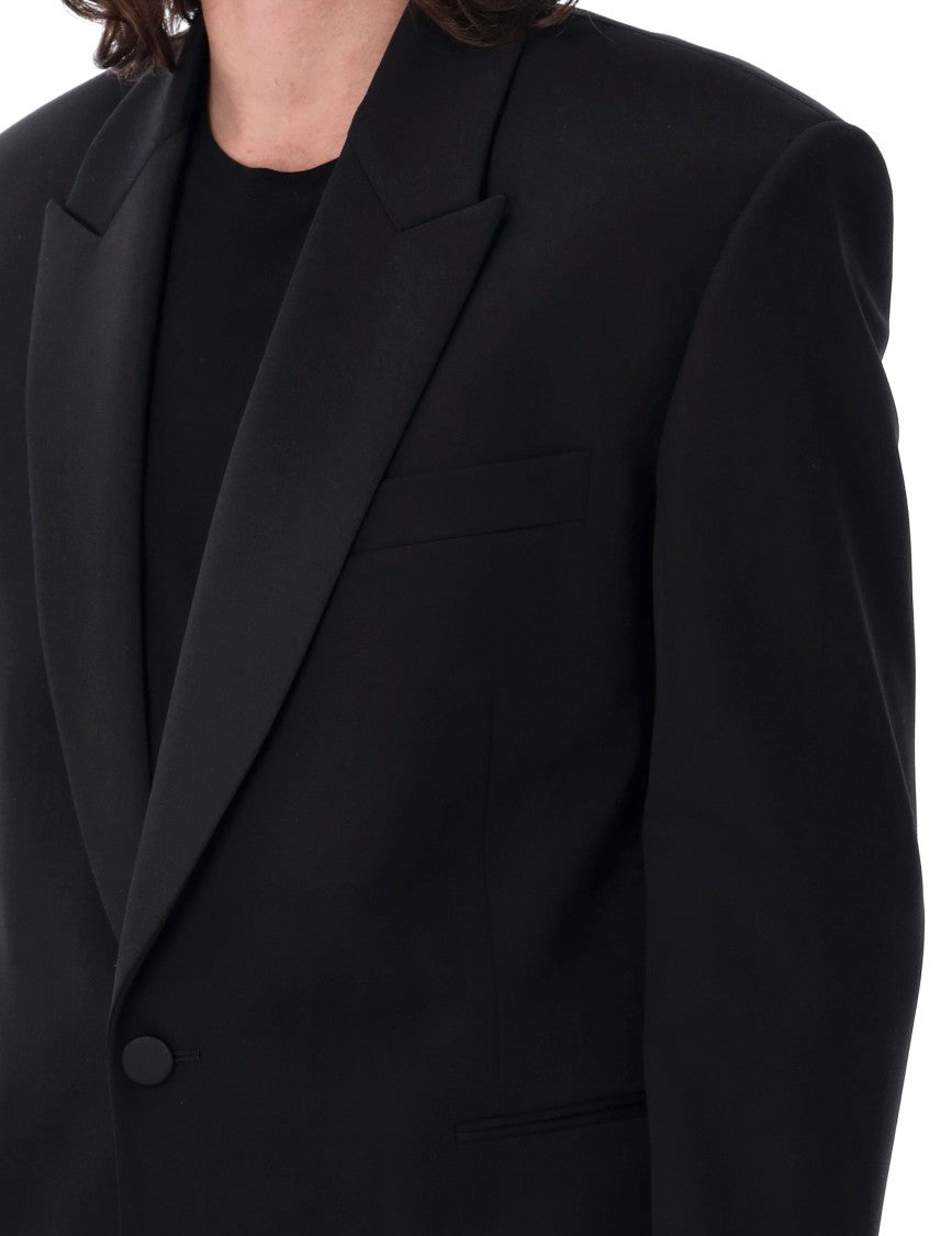 Saint Laurent Black Tuxedo Jacket