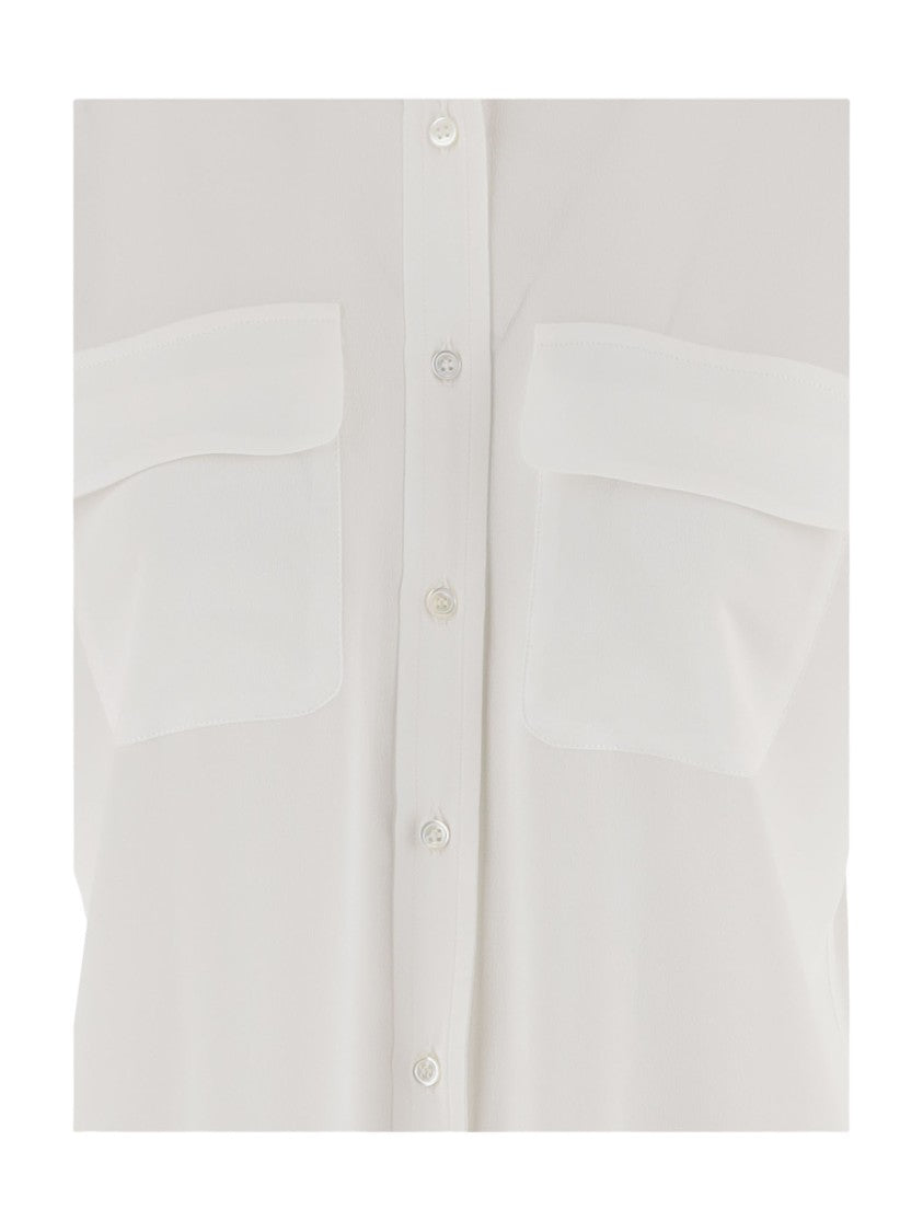 F.It Acetate And Silk Shirt