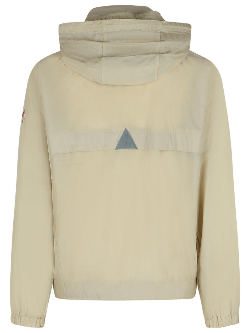 Moncler Grenoble Negara' Cream Nylon Jacket