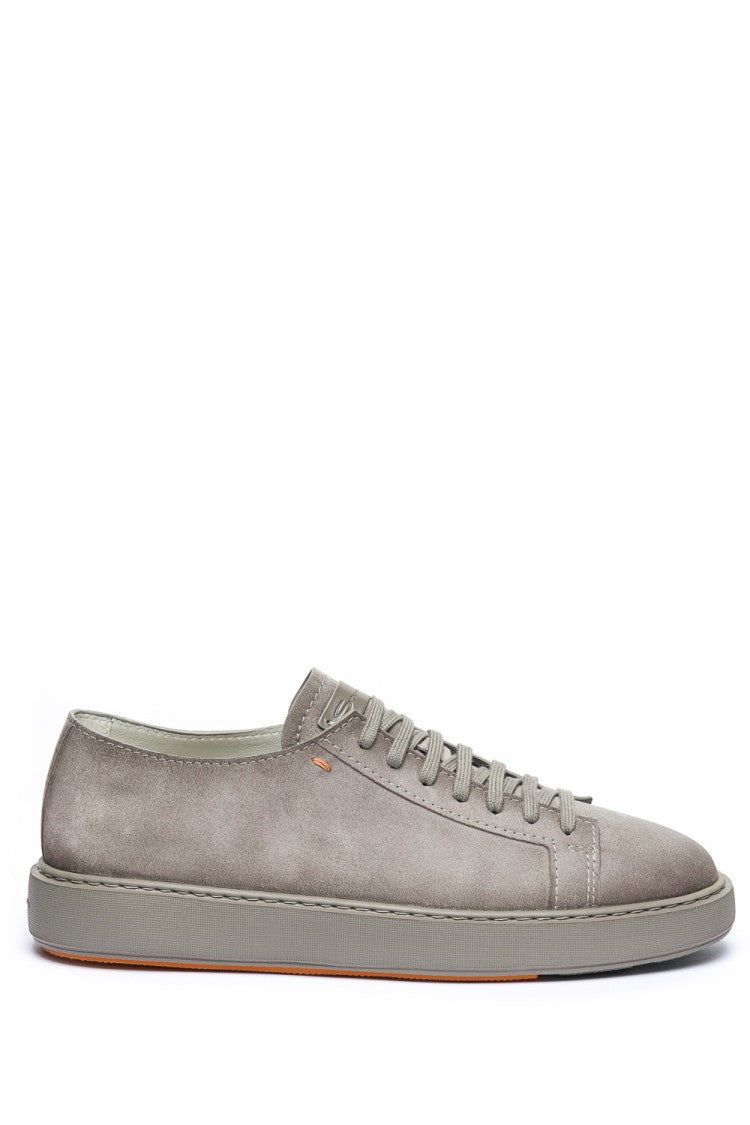 Santoni Cleanic Model Suede Sneakers